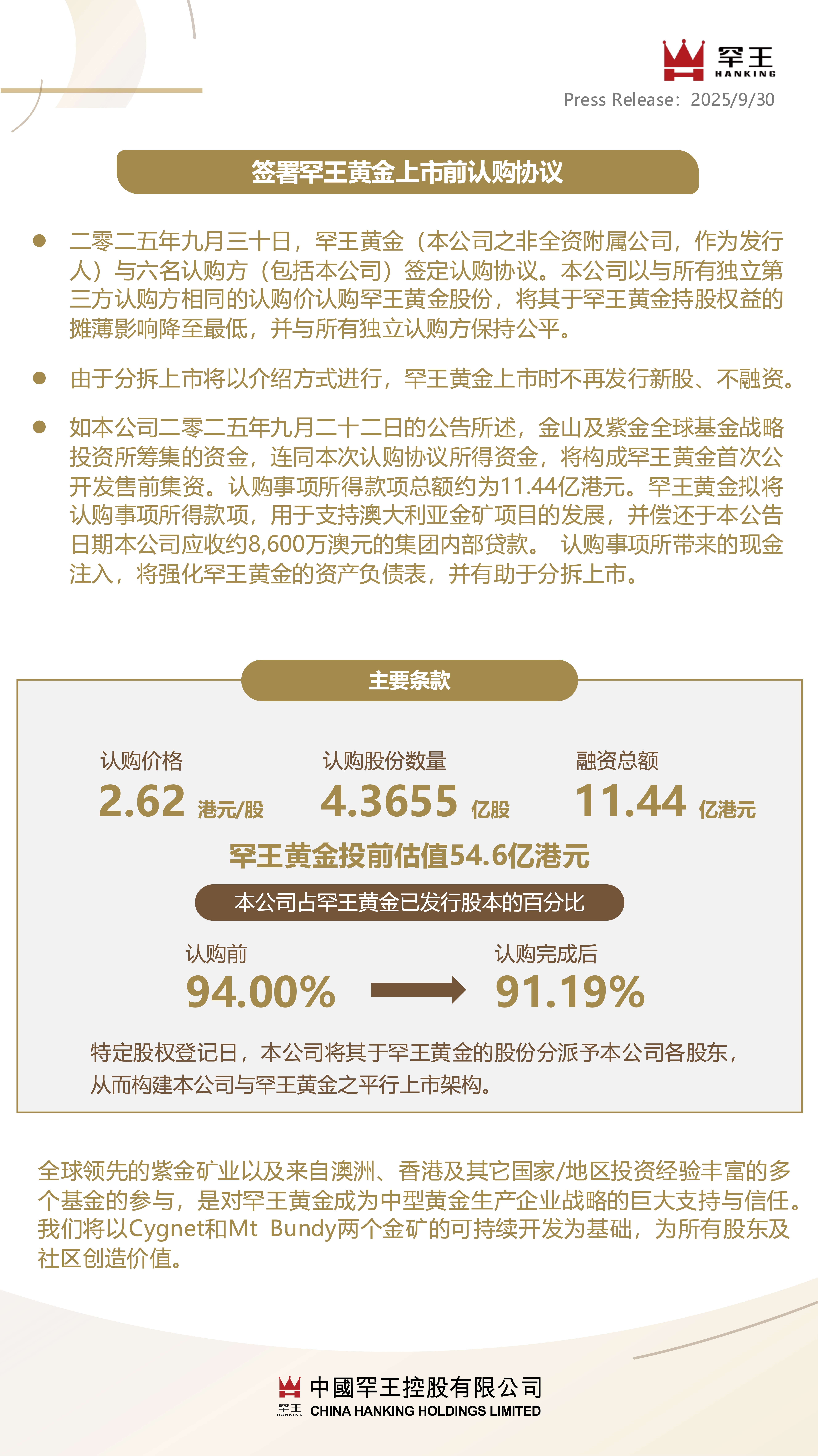 簽署罕王黃金上市前認購協議.jpg